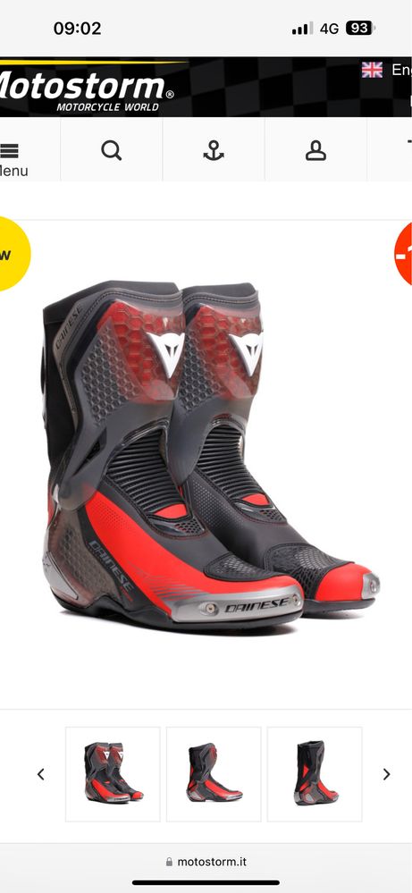 Cizme moto Dainese / TCX / BMW