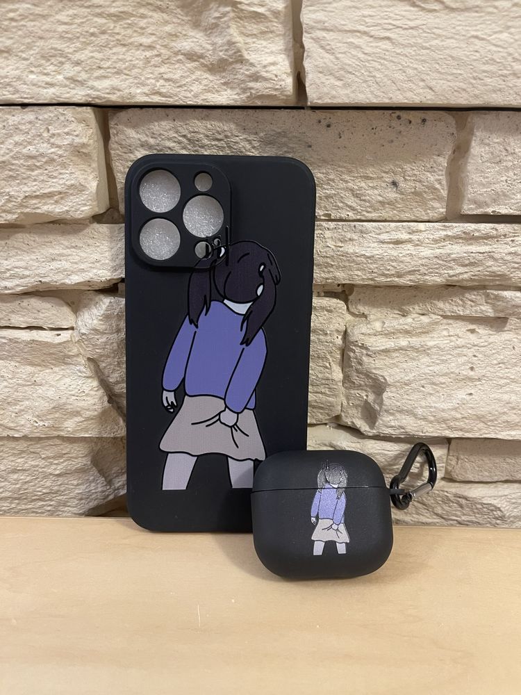 Set Husa iPhone + husa airpods