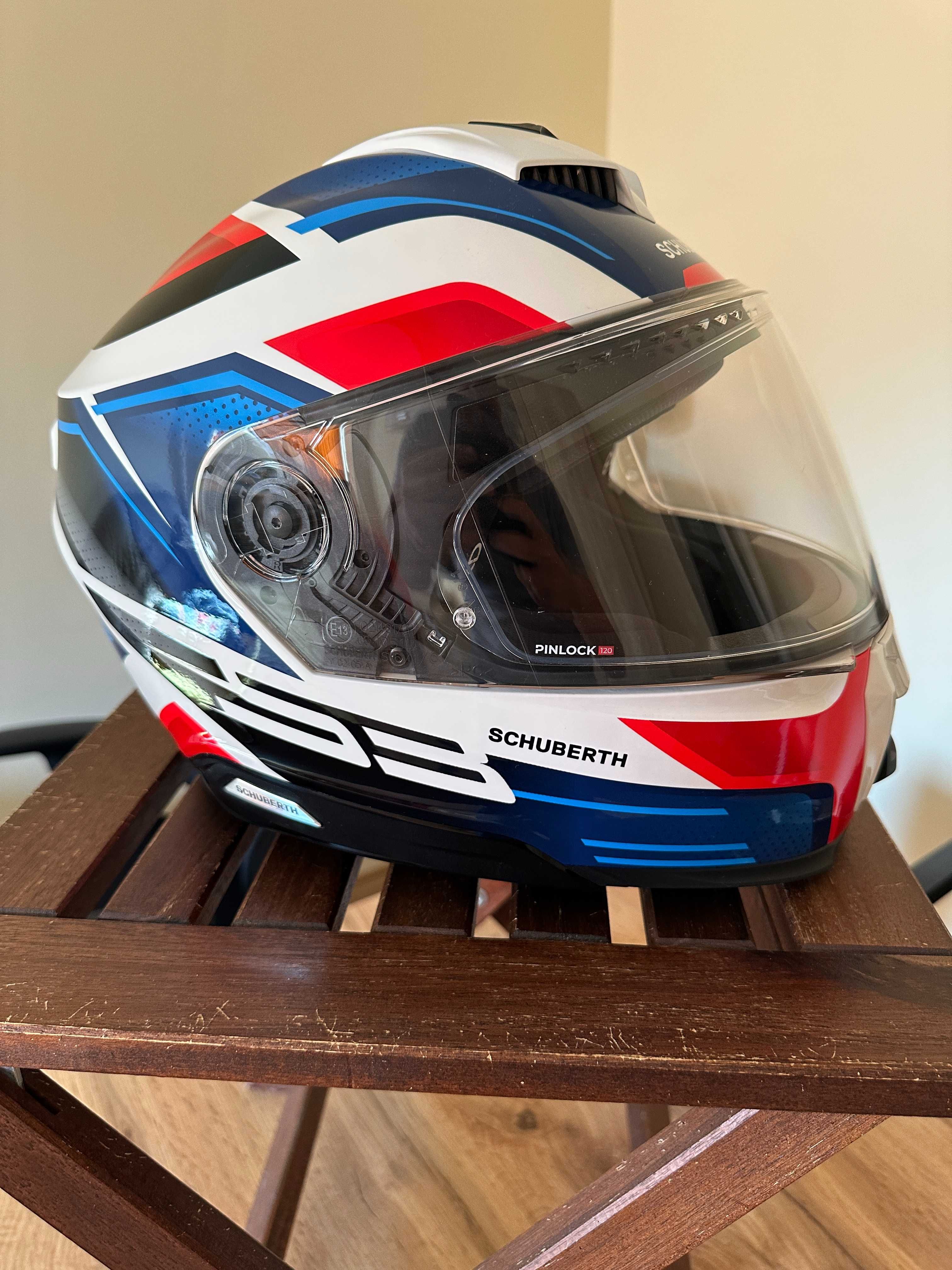 SCHUBERTH S3 STORM BLUE (размер М) + Комуникационна система SC2
