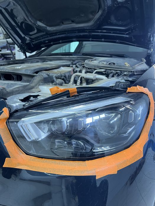 Ремонт и установка фар Регулировка корректировка света Установка BI LE