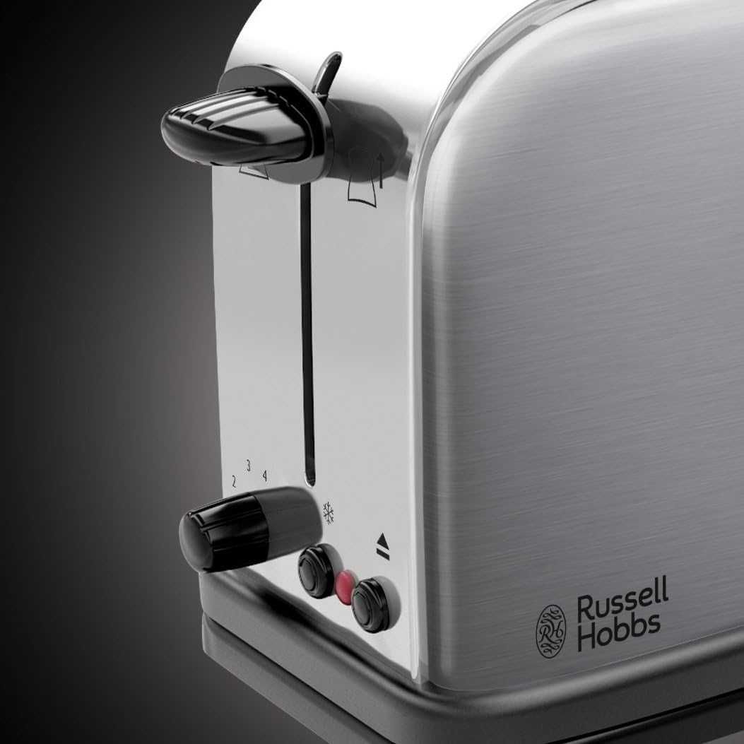 Чисто Нов Тостер Russell Hobbs 1000W Неръждаема Стомана