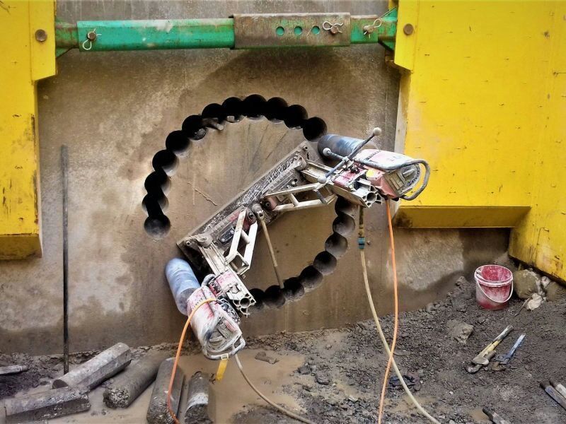 Beton teshish xizmati