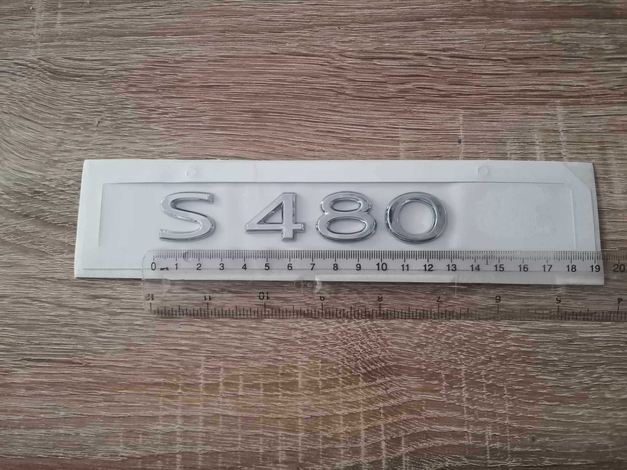 Надпис нов стил Mercedes Benz S 480 W223