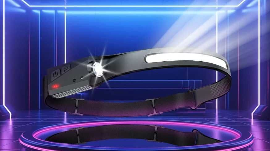 Сензорен LED челник с 5 режима