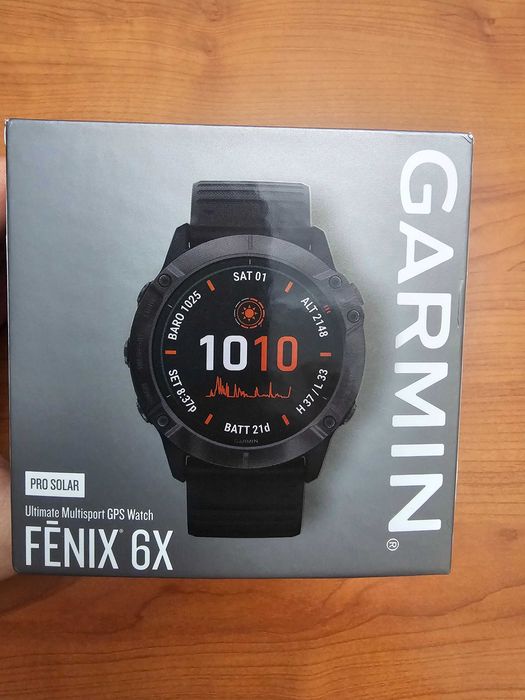 Мультиспортивные часы Garmin Fenix 6X Pro Solar 51 мм