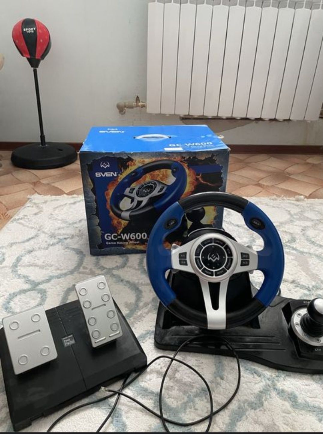 Игровой руль sven gc-w600