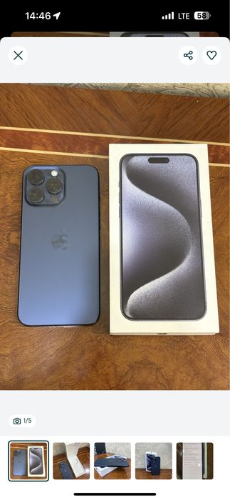 Iphone 15 pro max 256