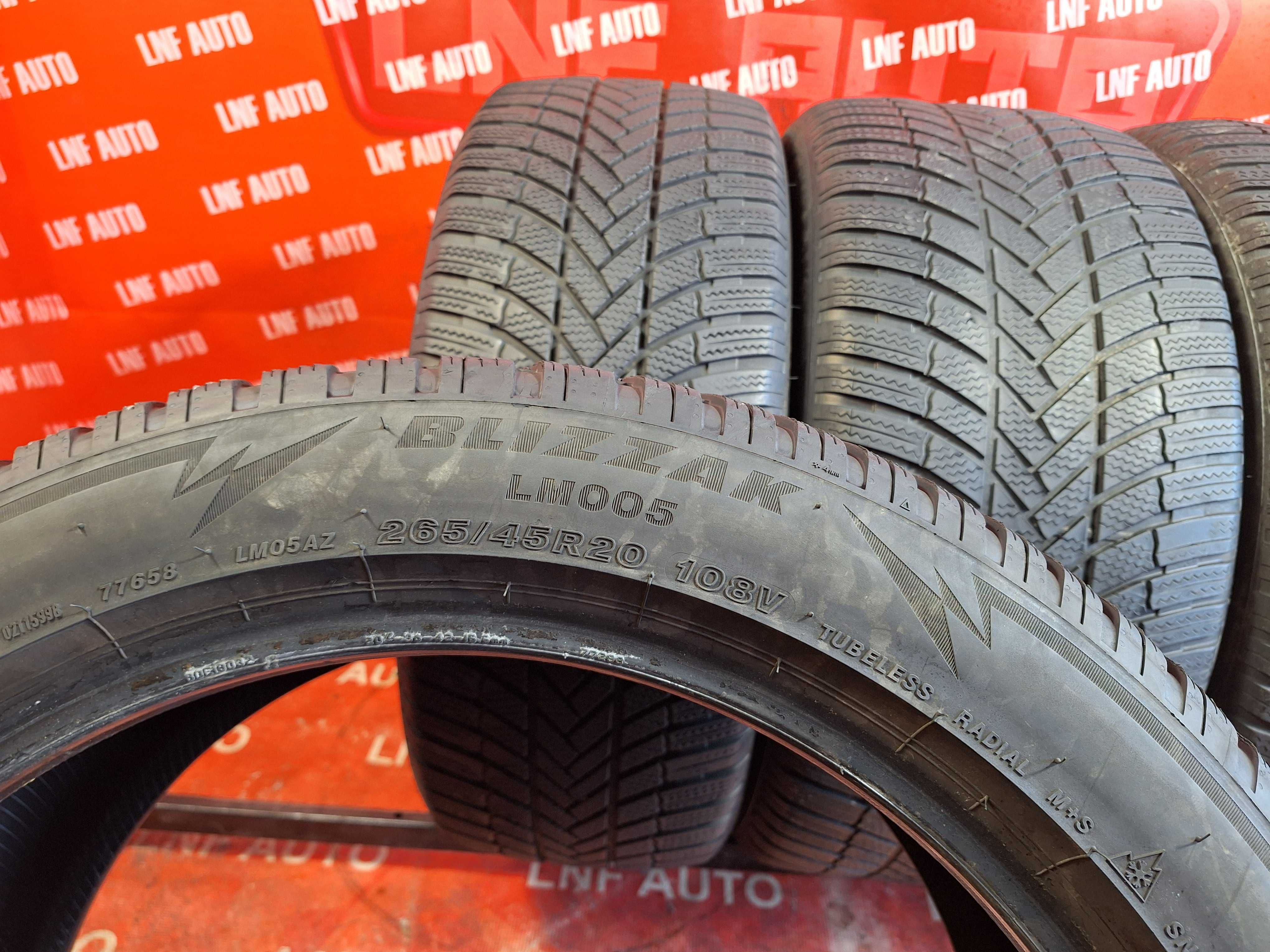Anvelope de IARNA - 265/45/20 - 295/40/20 Bridgestone 5.6 7 MM 2023