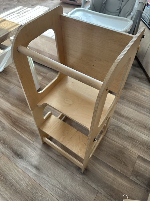 Помощна кула Монтесори Wooden Magic 3в1
