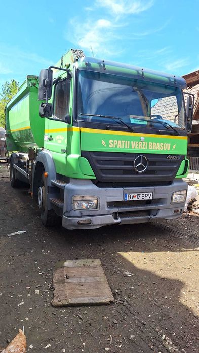 camion Mercedes -Axor 1828 basculabil si grifer 6 cilindri bena al