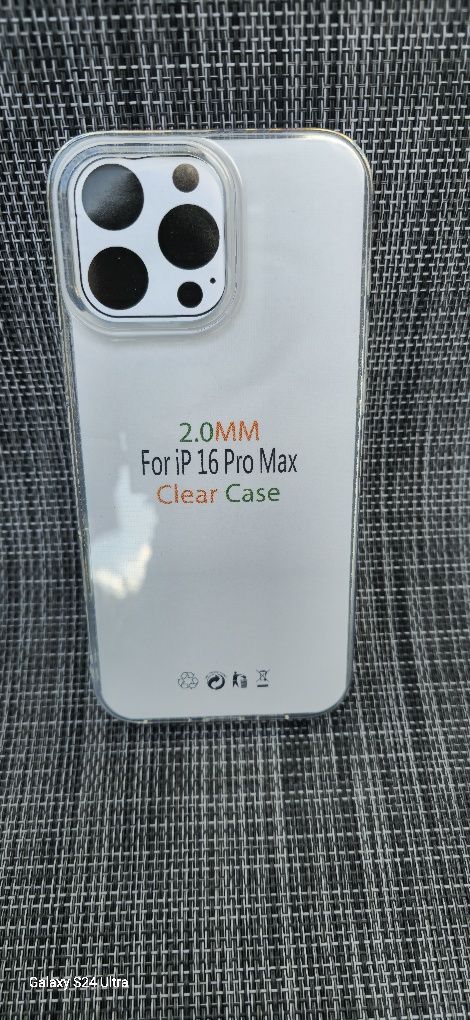 Стъклен протектор и прозрачни калъфи за Iphone 16,16plus,16pro16promax