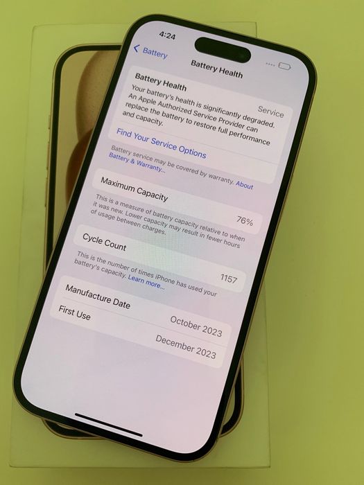 iPhone 15, 128GB, Neverlocked