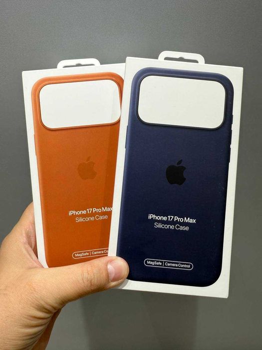 iPhone 17 Pro / 17 Pro Max Силиконовые чехлы с MagSafe. Есть доставка