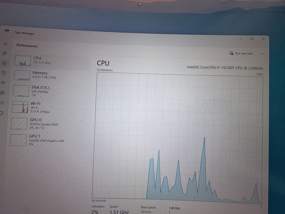 Lenovo P340 I7 gen 10