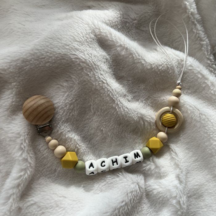 Lantisor Suzeta margelute silicon