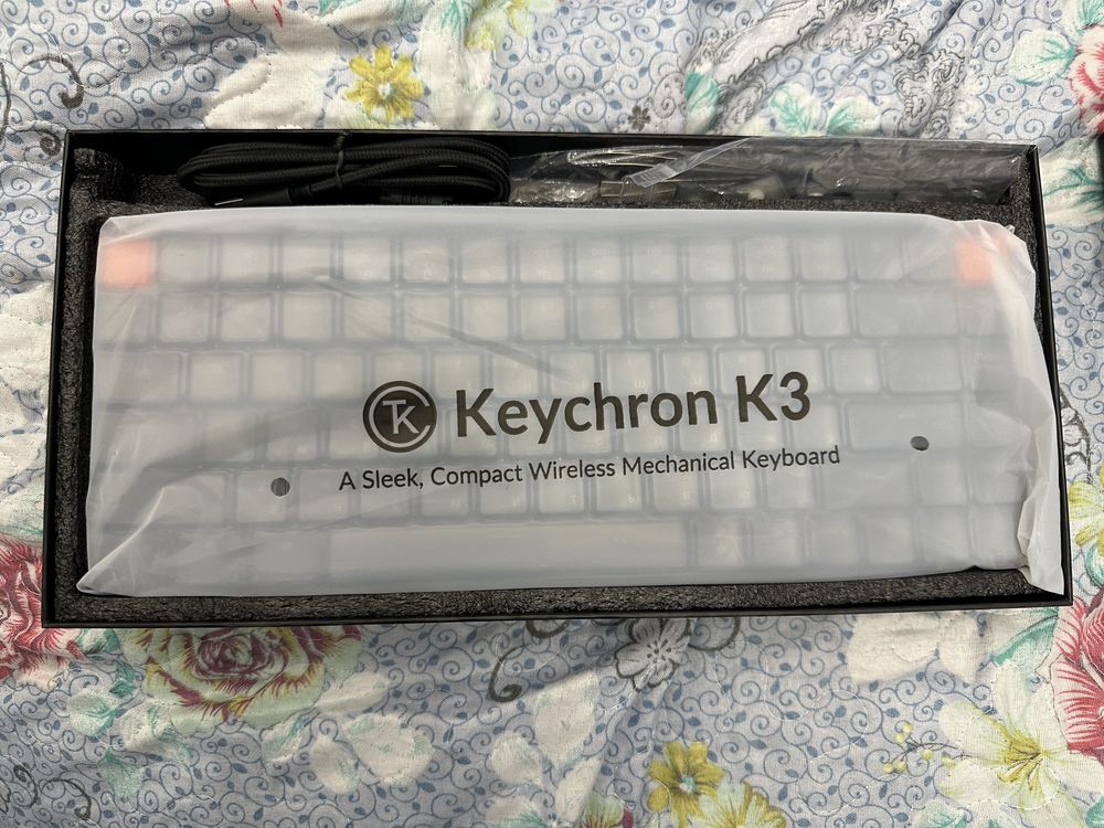 Клавиатура Keychron K3 v2 + коврик в подарок