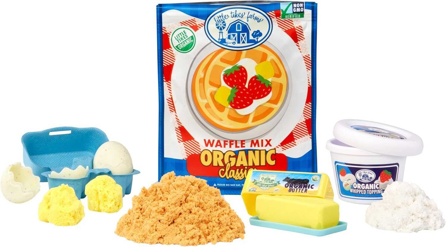 Готварски комплект за гофрети Гофретник с много аксесоари Little Tikes