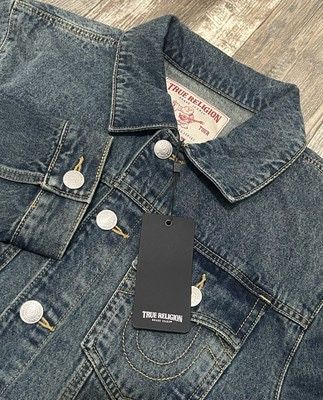 Куртка True religion denim trucker jacket. р- L.