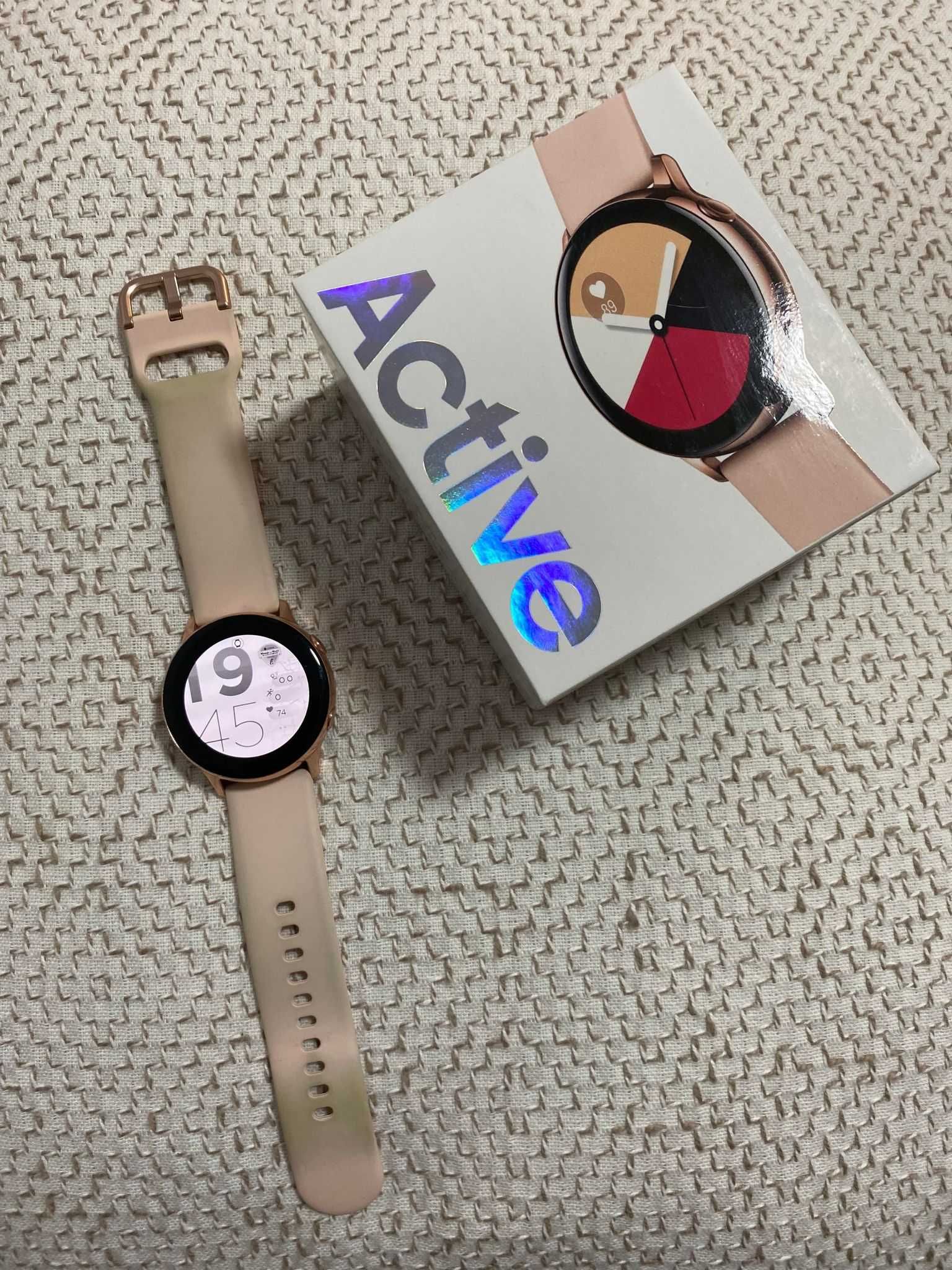 Ceas smartwatch Samsung Galaxy Watch Active, Rose Gold