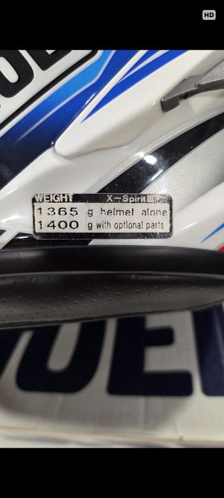 Продавам каска SHOEI X-Spirit 3