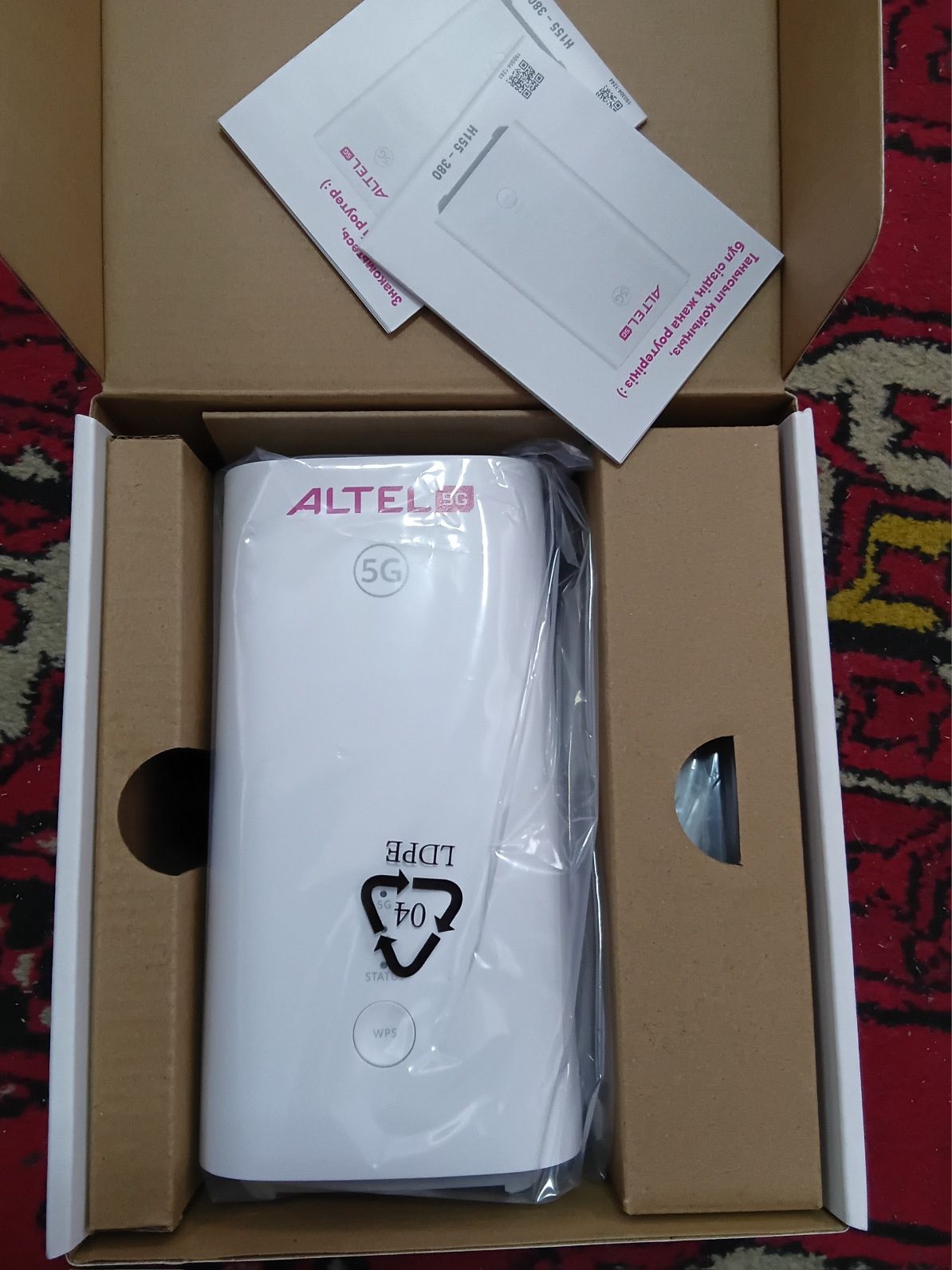 Новый 5G алтел теле2 роутер модем Wi-Fi
