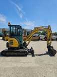 Yanmar VIO38 miniexcavator compact pe senile De la prim proprietar / 2 cupe