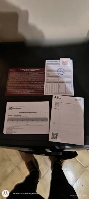 Пералня със сушилня AEG