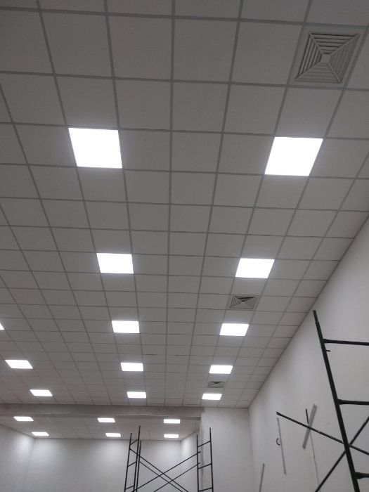 Светильники LED светодиодные панели для подвесных потолков Армстронг