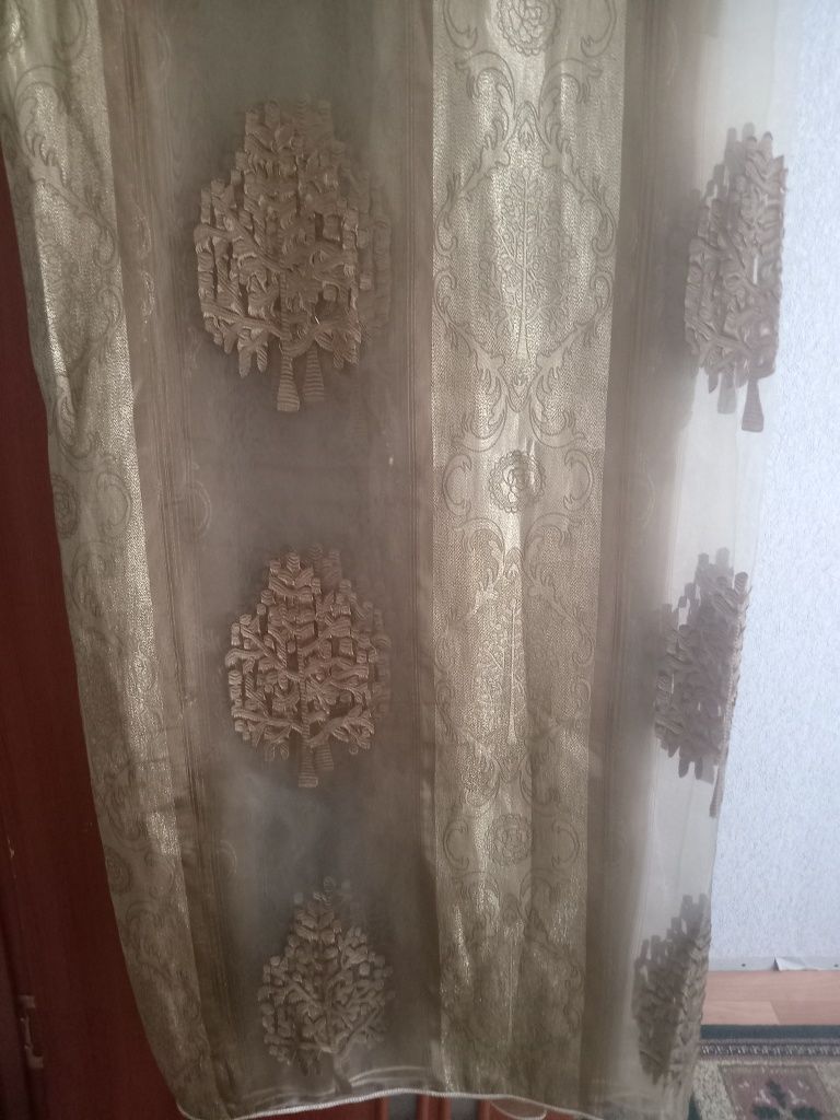 Продам тюль шторы б/у