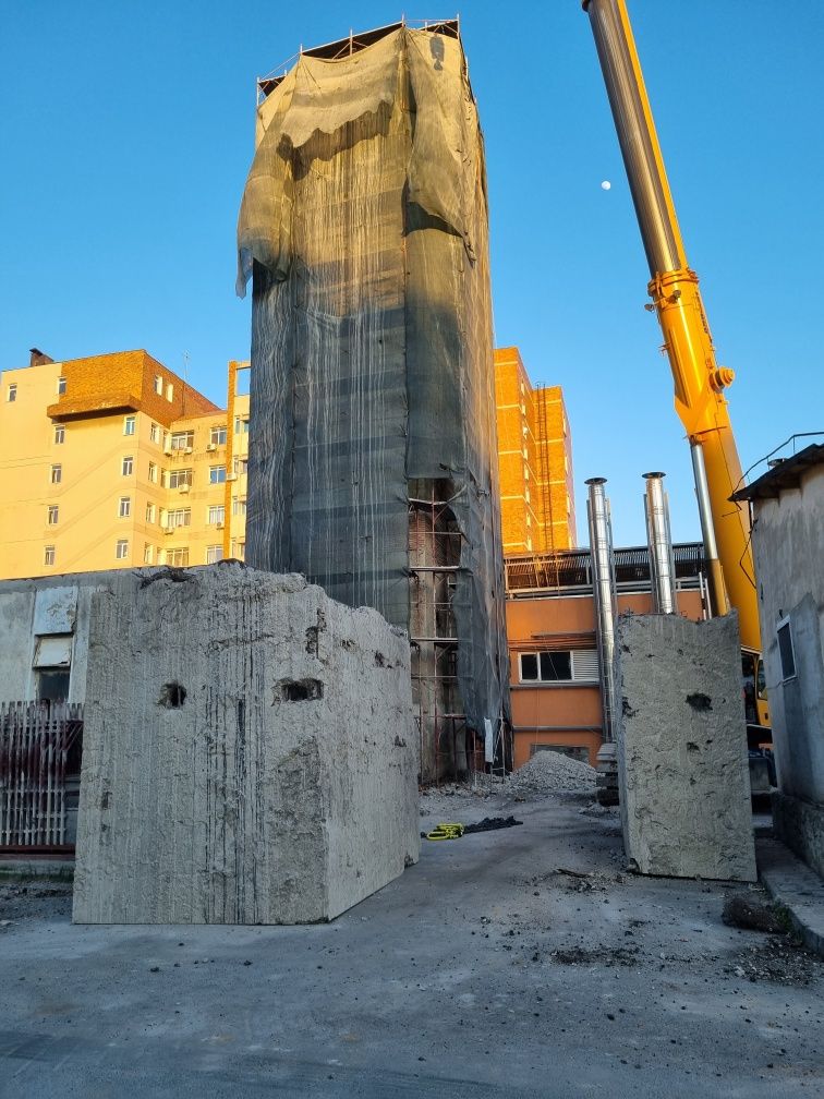 Taiere secționare decupare beton armat spart taiere pereti