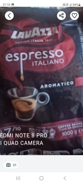 Cafea   lavazza  boabe