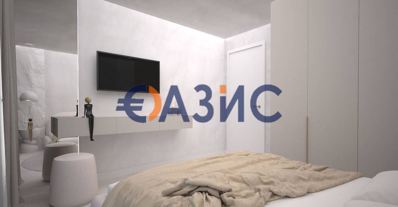 Апартамент с 1 спалня в J'adore Blanc, от 55,30 кв.м., Слънчев бряг,
