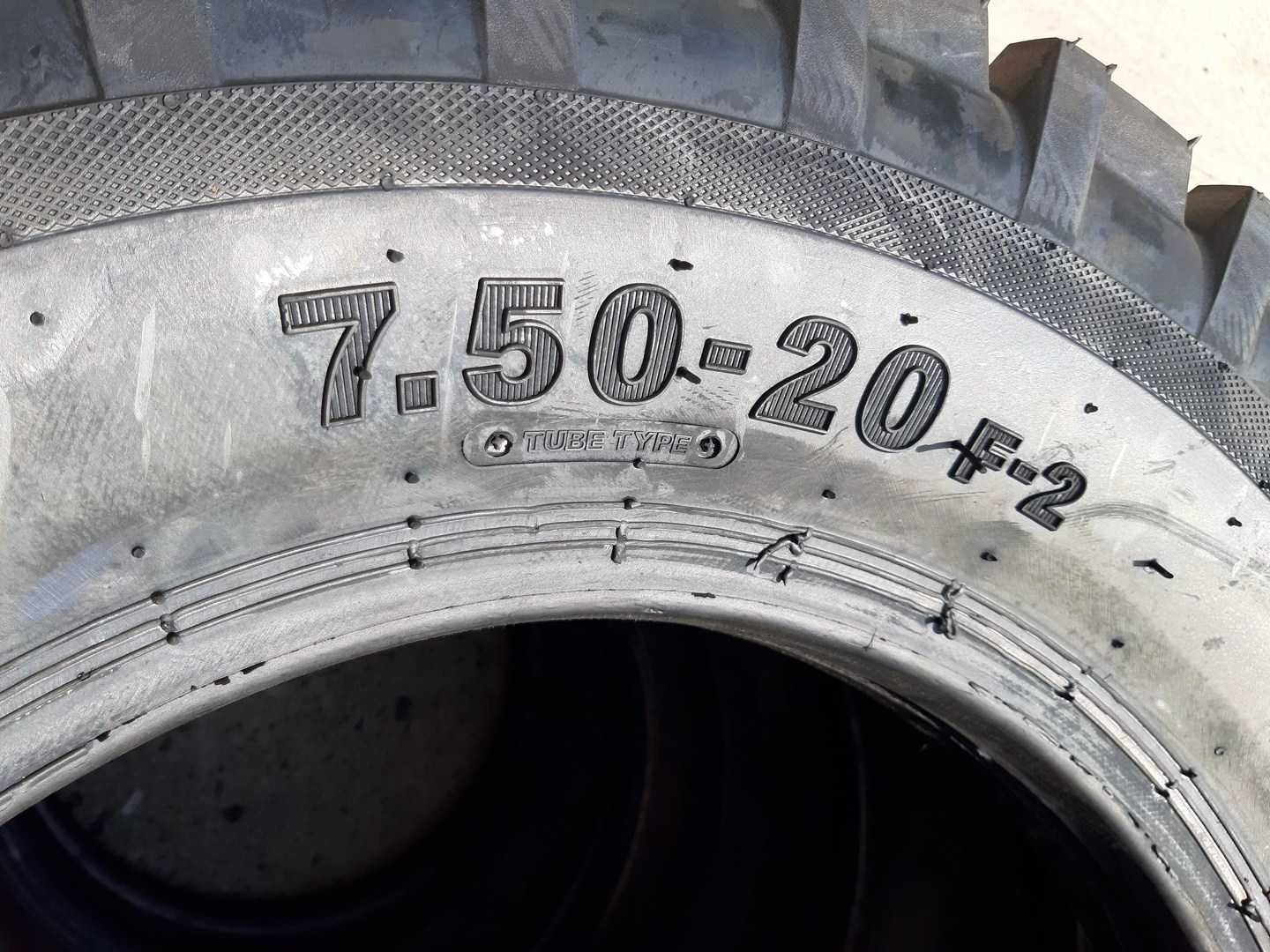 cauciucuri noi 7.50-20 directie tractor fata oferta 10pliuri MOTRICA