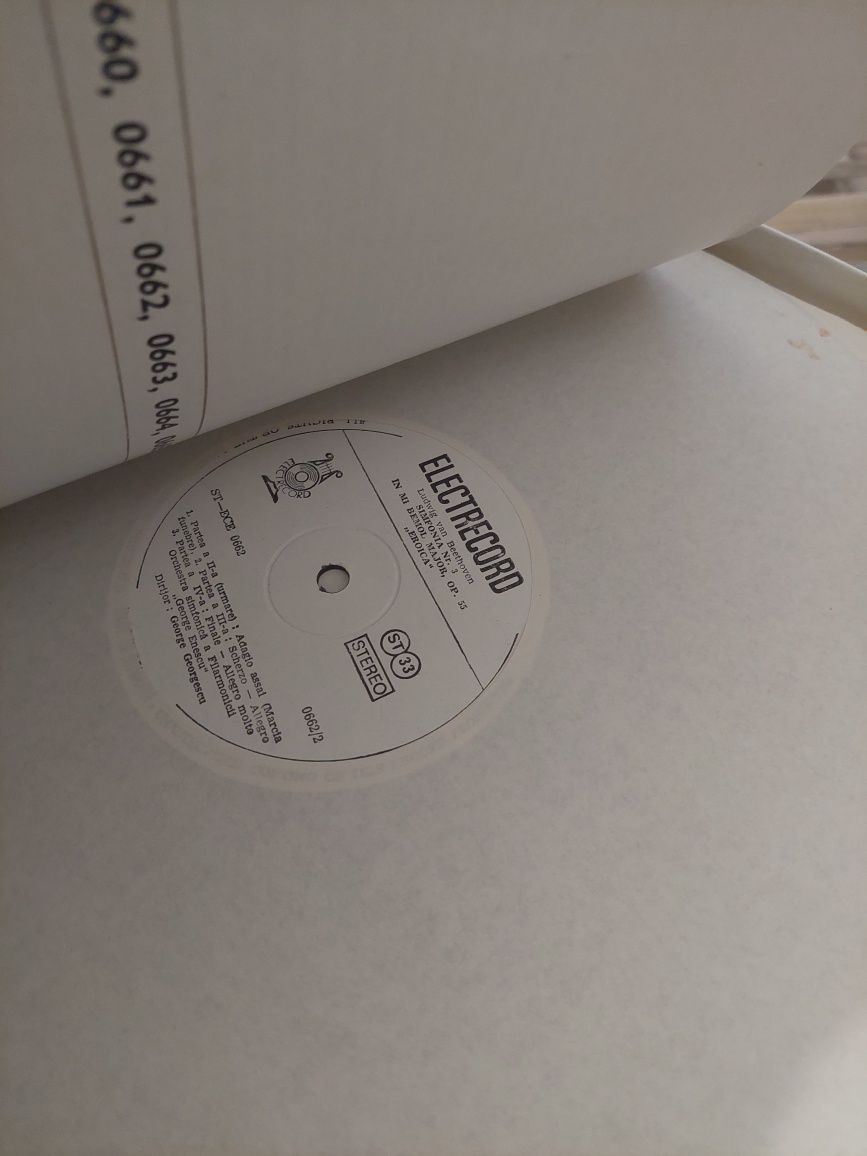 Discuri vinilin Beethoven integrala simfoniilor