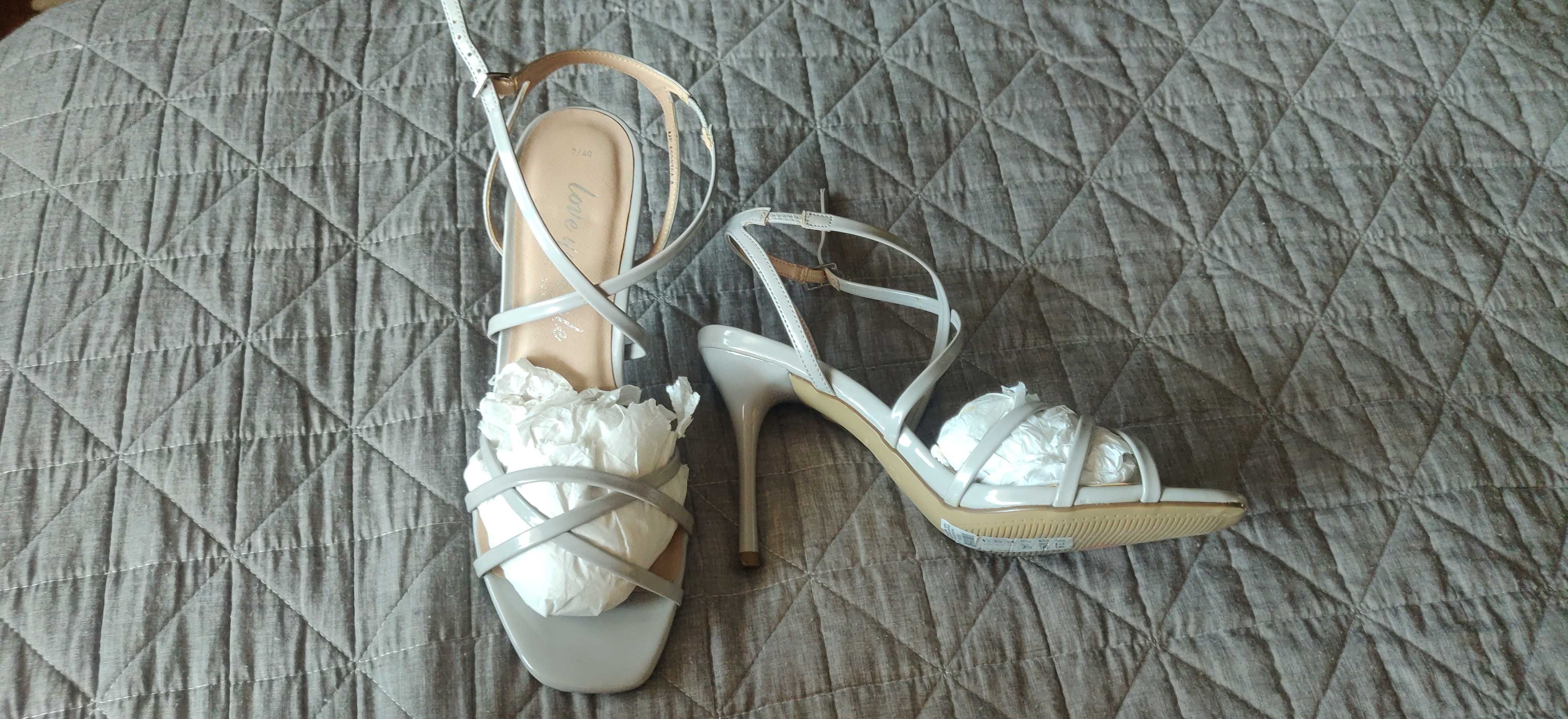 Нови Кожени чехли H&M, еспадрили Dorothy Perkins
