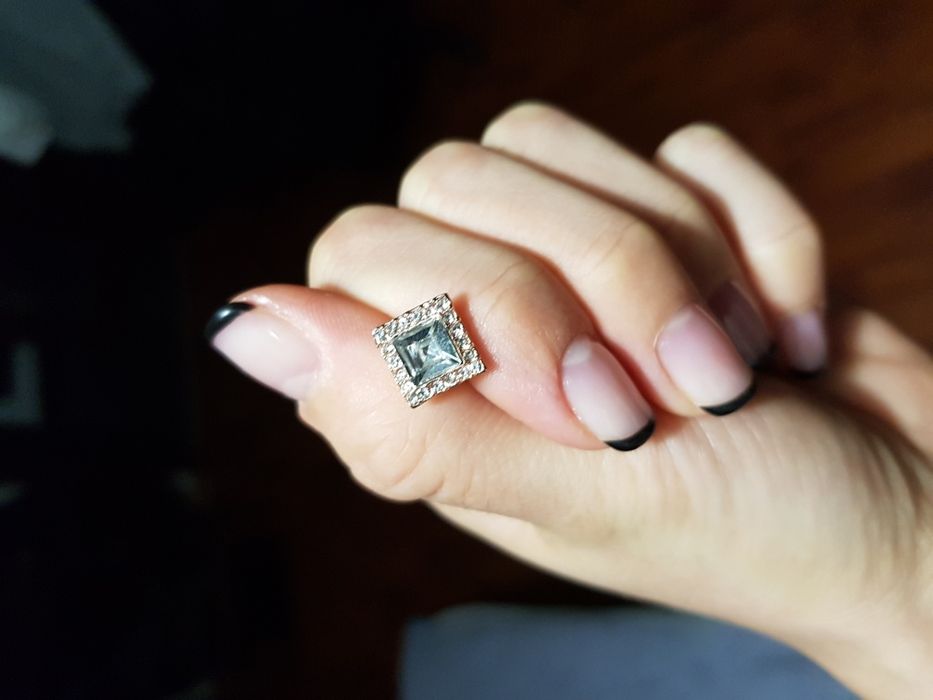 Обеци rose gold по модел на Pandora