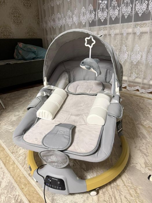 Детский шезлонг качалка