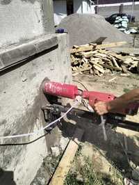 Услуги Алмазный отверстие бурение сверление бетон кирпич вентиляция