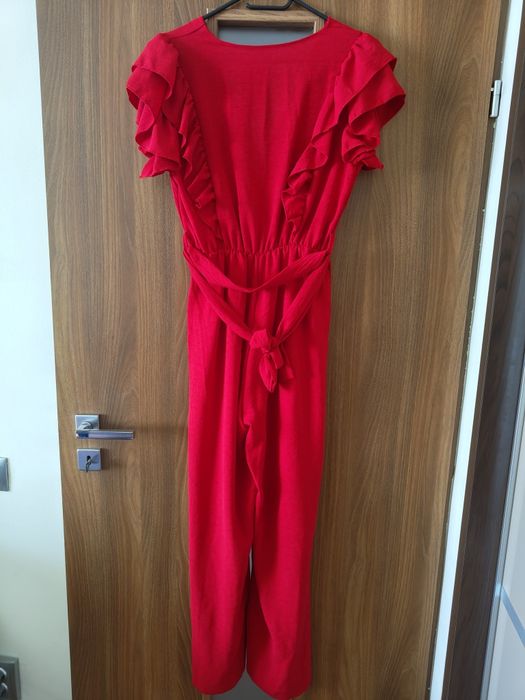 Salopetă roșie elegantă
