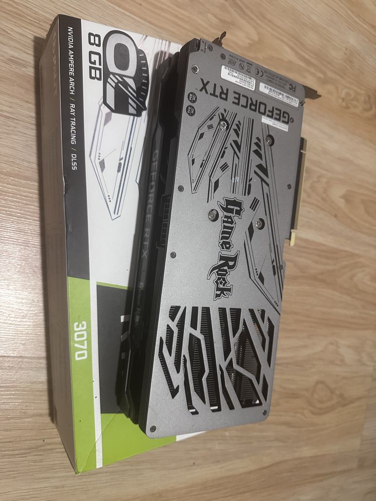 Видео карта Palit RTX 3070 Gamerock