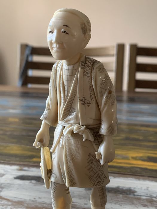 Окимоно Okimono японска фигура Мейджи период 19-ти век