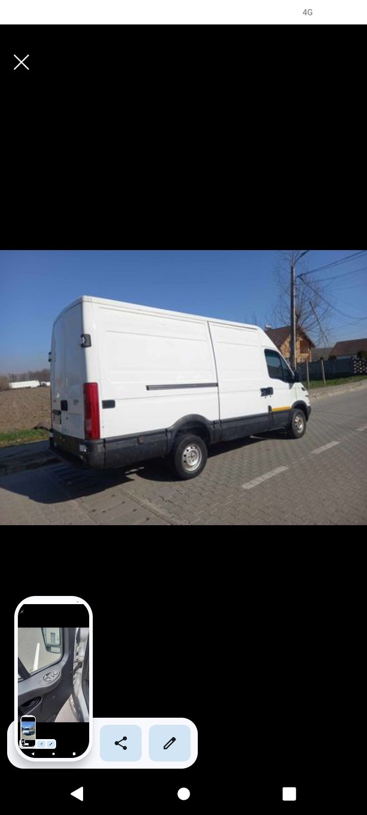 Iveco dayli din 2007 motor 2300 dizel 110 cai