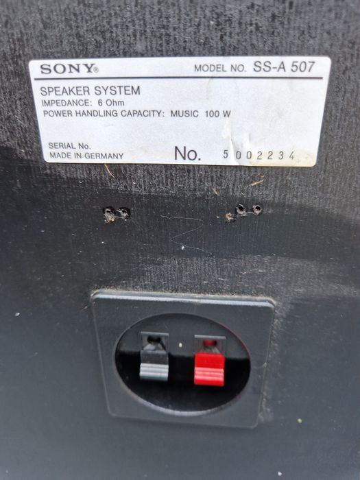 Set boxe pasive Sony 2 x 100 w