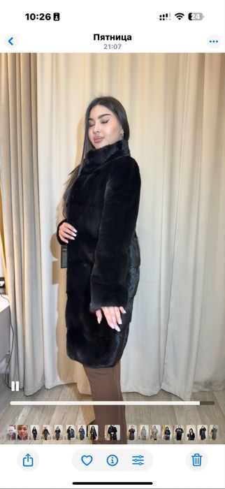 Норковая шуба blackglama Греция