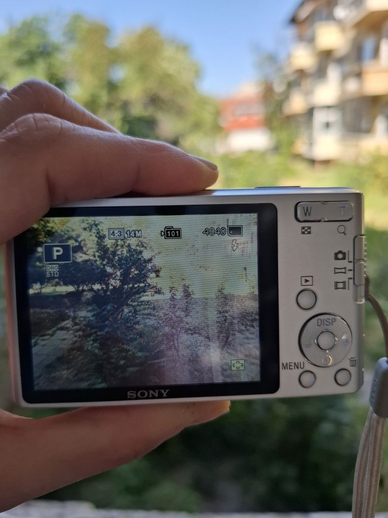 Комплект Компактен дигитален фотоапарат камера SONY Cybershot DSC-W530