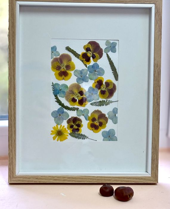 Произведения от пресовани цветя