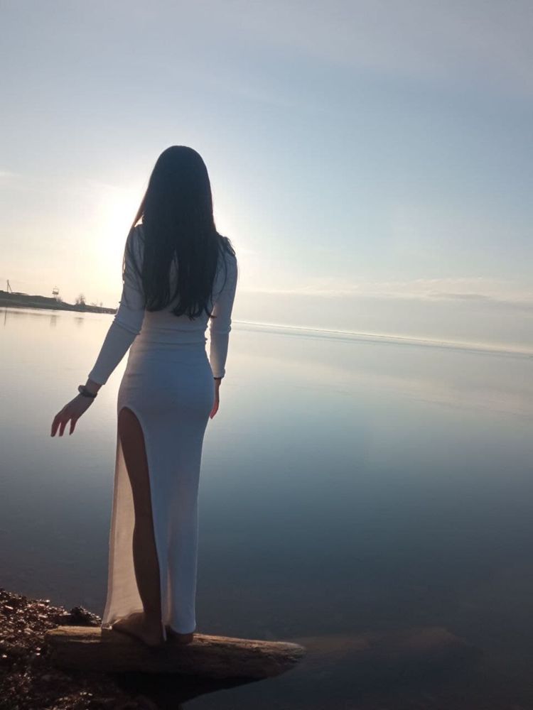 Платье лапша, длинное.
