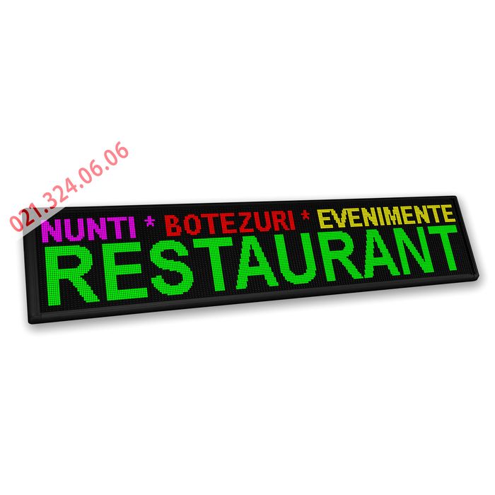 RECLAME LED - dinamice - progrmabile GARANTIE 12 luni Stoc