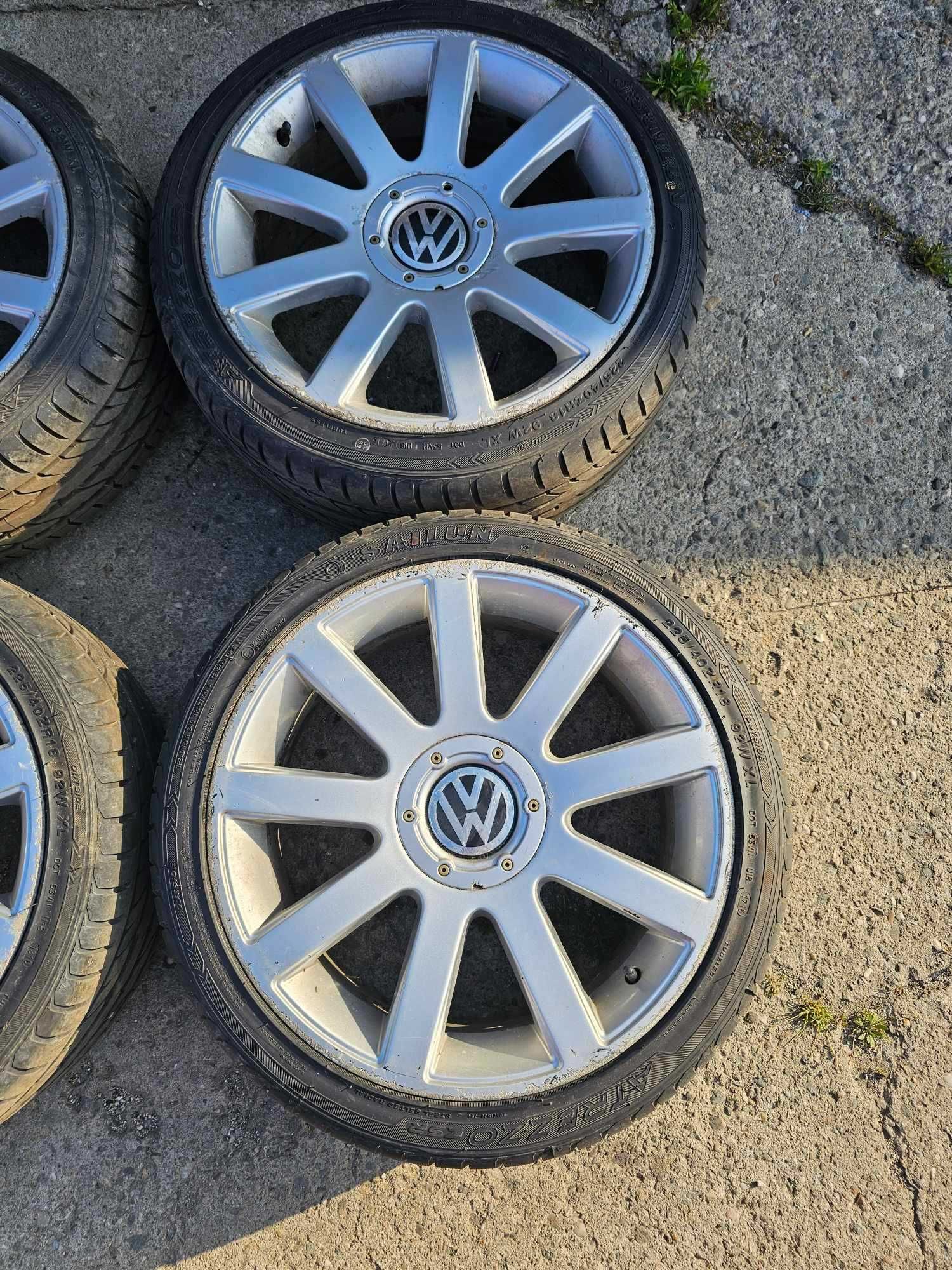 Set jante aliaj Volkswagen R18 5x100 8J