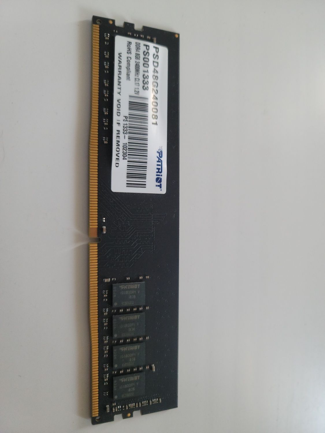 Продам озу DDR4 8GB